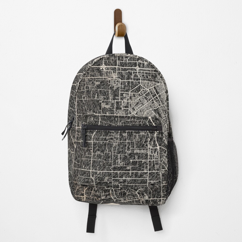 Vista previa del artículo con la obra «Mochila», diseñado y vendido por InkMaps.