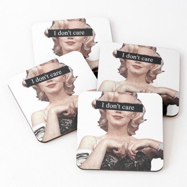 Item preview, i don't care designed and sold by montawartek.