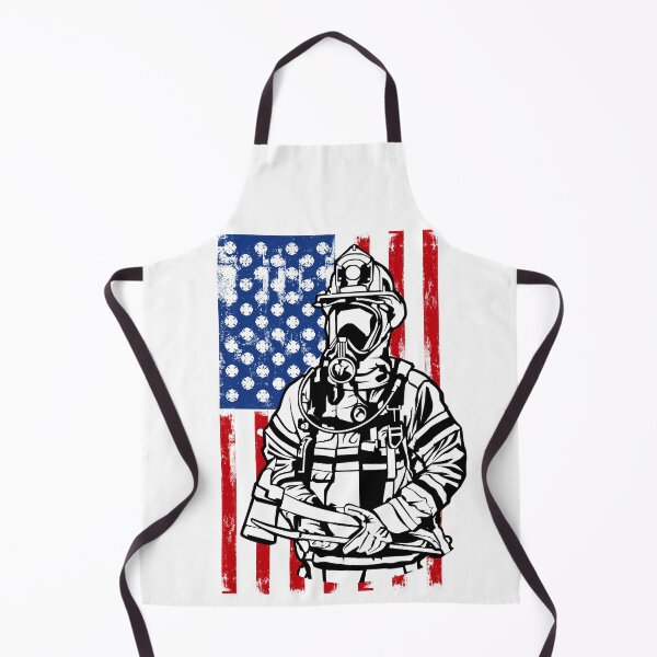 Item preview, American fireman USA over an American Flag Circle | Firefighter | Gift idea designed and sold by Emil1993.