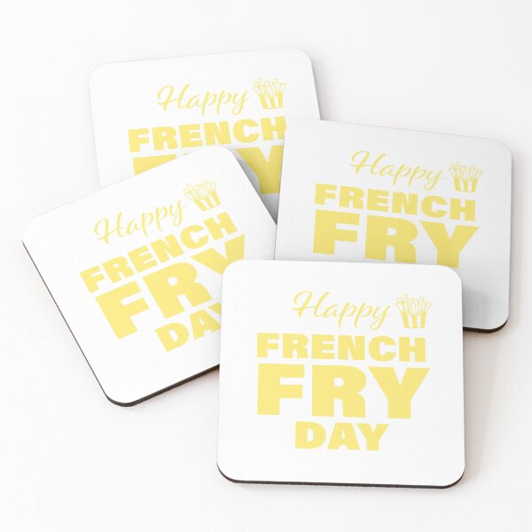Item preview, Happy French Fry Day! designed and sold by FunFactsFactory.