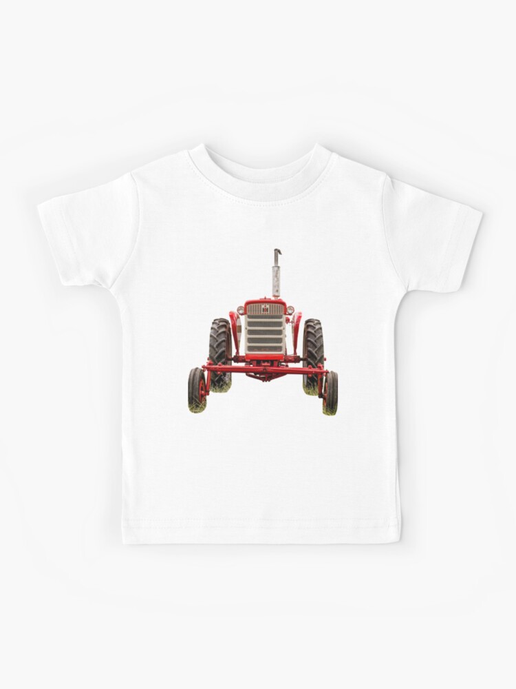 Farmall 240 Front View Kids T Shirt By Enzwell Redbubble