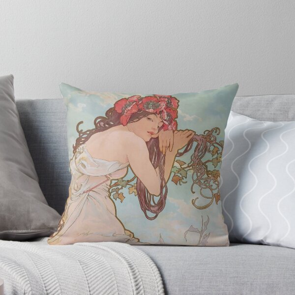 Item preview, Four Seasons by Mucha, Autumn designed and sold by academic-art.
