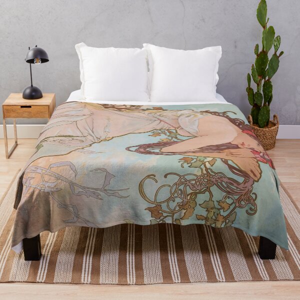 Item preview, Four Seasons by Mucha, Autumn designed and sold by academic-art.