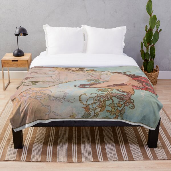 Item preview, Four Seasons by Mucha, Autumn designed and sold by academic-art.