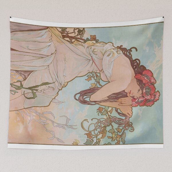 Item preview, Four Seasons by Mucha, Autumn designed and sold by academic-art.