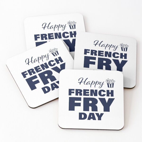 Item preview, Happy French Fry Day! designed and sold by FunFactsFactory.