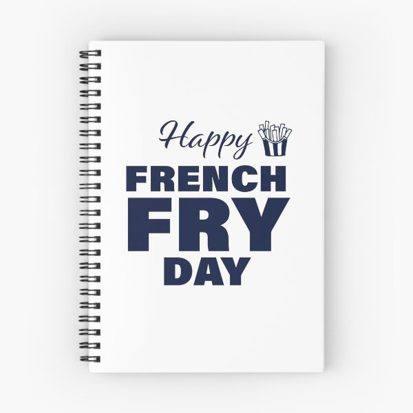 Item preview, Happy French Fry Day! designed and sold by FunFactsFactory.