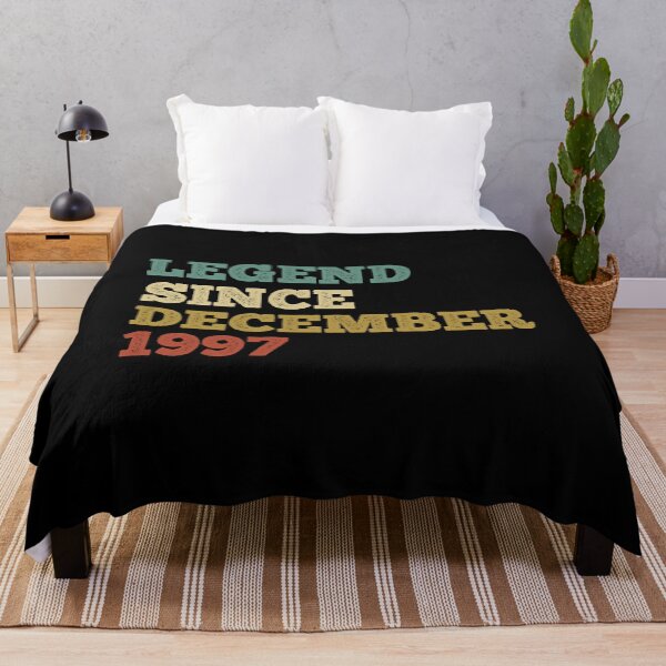 Item preview, legend since december 1997, vintage 1997 t shirt, 24th birthday shirt, december birthday shirt, december shirt, december birthday designed and sold by T-DESIGNEDZ.