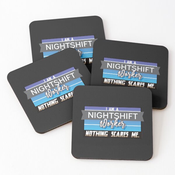 Item preview, I am a Nightshift Worker - Nothing Scares Me designed and sold by mLoyalGraphix.