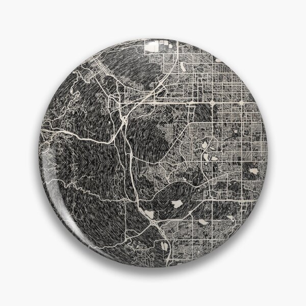 Item preview, Lakewood map Colorado Ink lines 2 designed and sold by InkMaps.