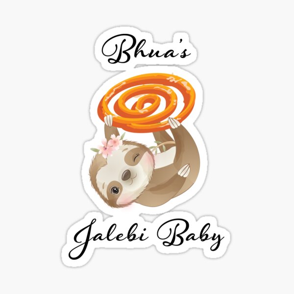 Item preview, Bhua's Jalebi Baby designed and sold by DesiBoli.