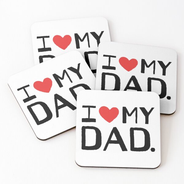 Item preview, I LOVE MY DAD designed and sold by Nikamii.