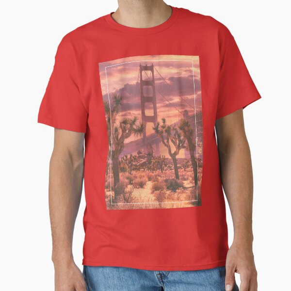 Item preview, Joshua Trees and Golden Gate Bridge in America designed and sold by Mauswohn.