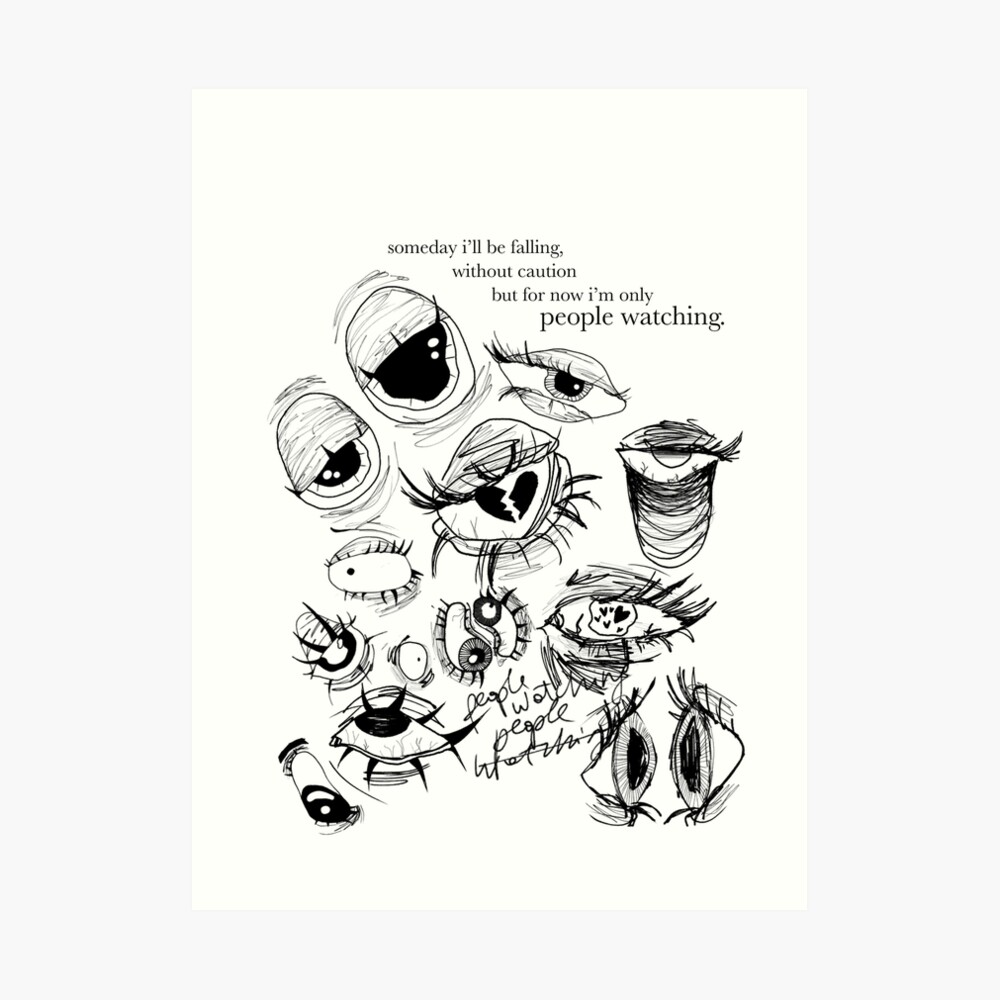 people watching - inspired by conan gray 