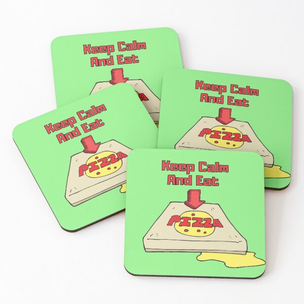 Item preview, Keep Calm And Eat Pizza designed and sold by Portishop.