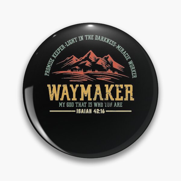 Item preview, Waymaker Miracle Worker Promise Keeper Christian designed and sold by kristazzsa112.