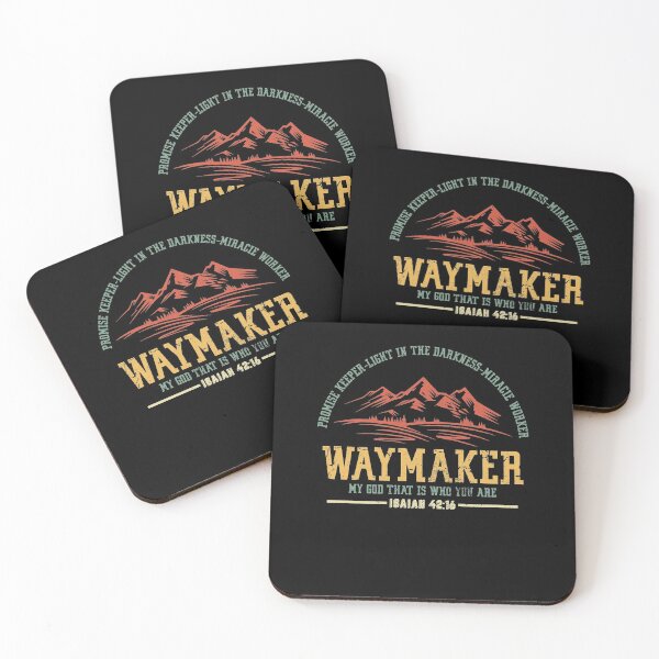 Item preview, Waymaker Miracle Worker Promise Keeper Christian designed and sold by kristazzsa112.
