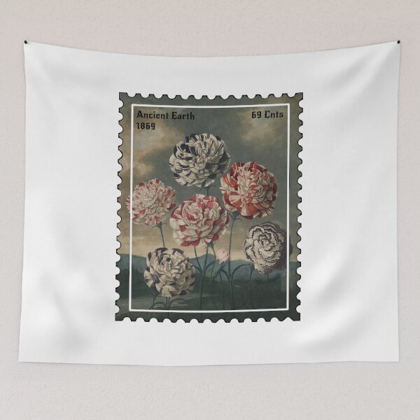 Item preview, Vintage Botany Plants Stamp designed and sold by PodiShawna.