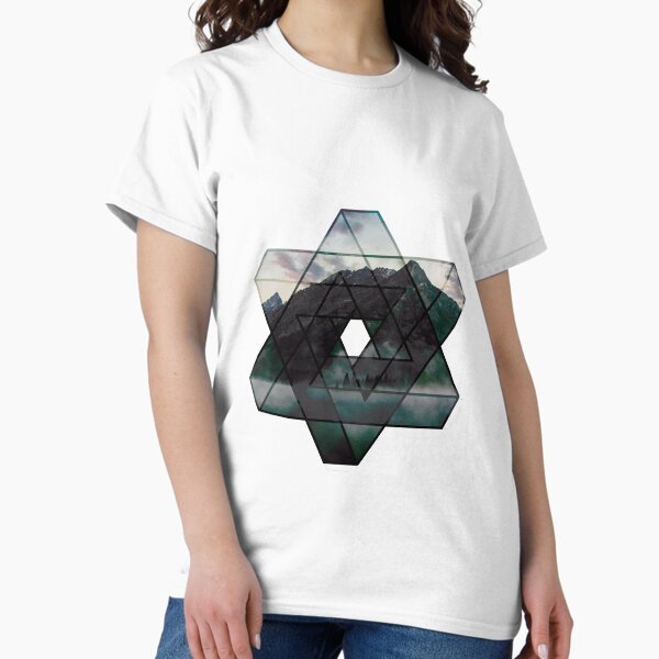 Vista previa del artículo con la obra «Estrella de Penrose», diseñado y vendido por FiClothes.