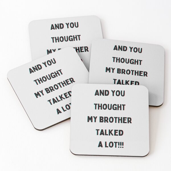 Item preview, And you thought my brother talked a lot!!  Back to School Collection designed and sold by GeoTeasters.