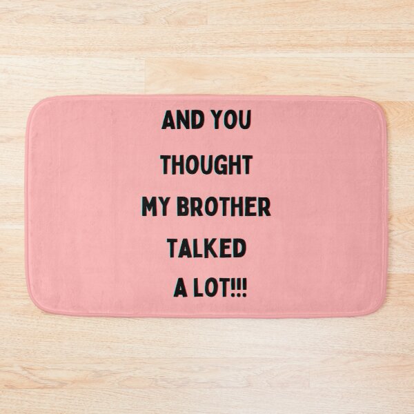 Item preview, And you thought my brother talked a lot!!  Back to School Collection designed and sold by GeoTeasters.