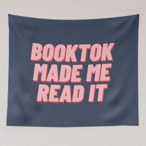 Item preview, BookTok Made Me Read It designed and sold by polishalpaca.