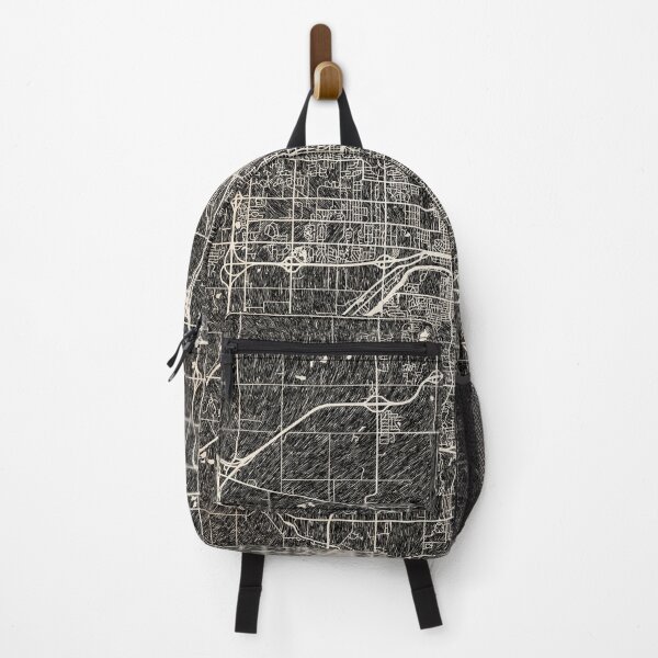 Item preview, Lansing map Michigan Ink lines designed and sold by InkMaps.