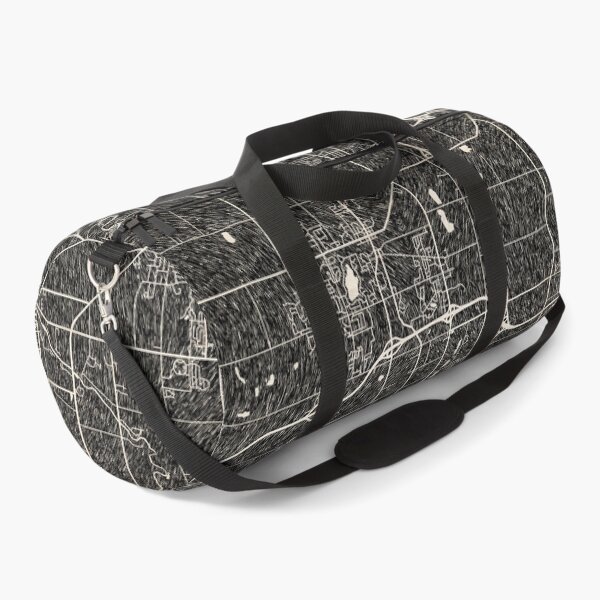 Item preview, Lansing map Michigan Ink lines designed and sold by InkMaps.