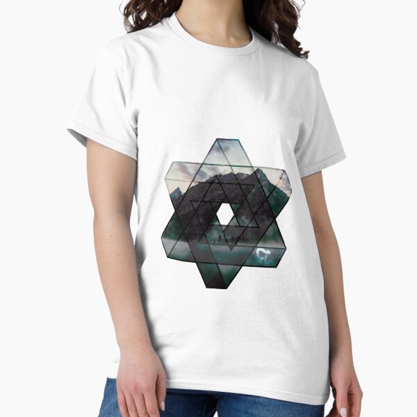 Vista previa del artículo con la obra «Estrella de Penrose», diseñado y vendido por FiClothes.