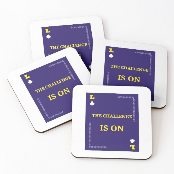 Item preview, THE CHALLENGE IS ON designed and sold by A-shell.