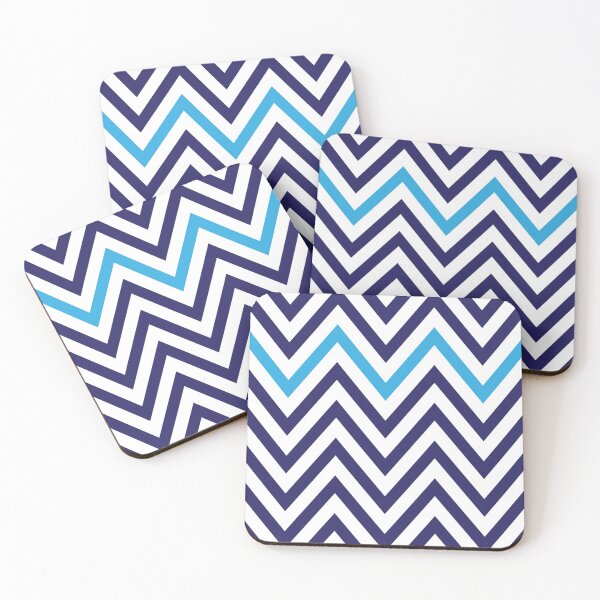 Item preview, Blue zig zag pattern designed and sold by BLMcreations.