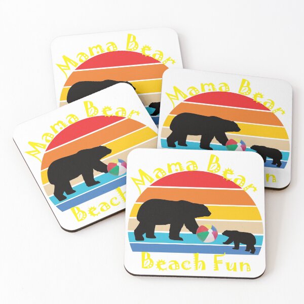 Item preview, Mama Bear Beach Fun designed and sold by Anna-Maria White.