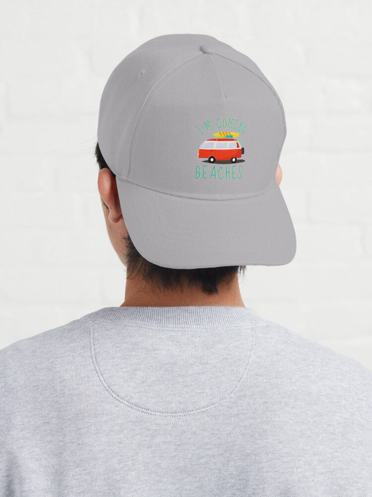 Alternate view of I'm Coming Beaches Cap