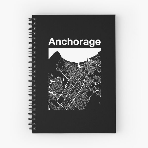 Item preview, Anchorage Alaska Vintage Style Home AK Map designed and sold by toutwearapparel.