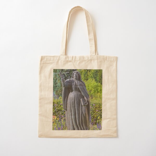 Saint Bridget of Sweden Cotton Tote Bag