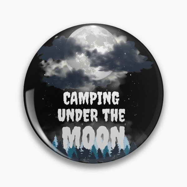 Item preview, CAMPING UNDER THE MOON designed and sold by MIKE'S PRINT ON DEMAND.