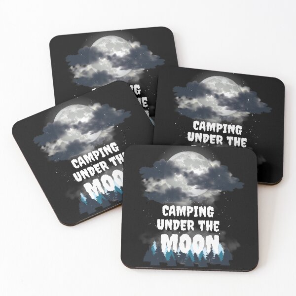 Item preview, CAMPING UNDER THE MOON designed and sold by MIKE'S PRINT ON DEMAND.