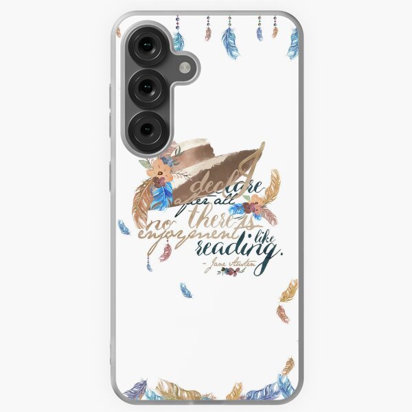 Jane Austen - No Enjoyment Like Reading Samsung Galaxy Soft Case