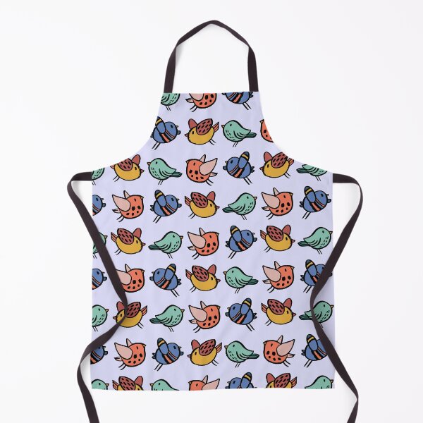 Item preview, Cute Scandi bird pattern designed and sold by NatureArtUK.