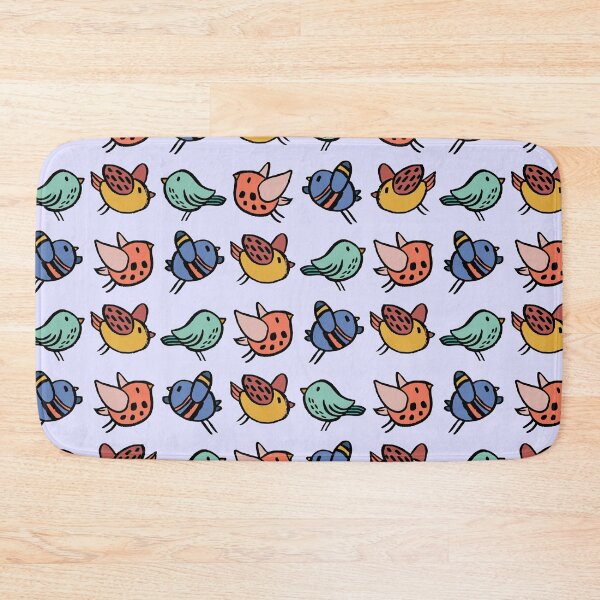 Item preview, Cute Scandi bird pattern designed and sold by NatureArtUK.