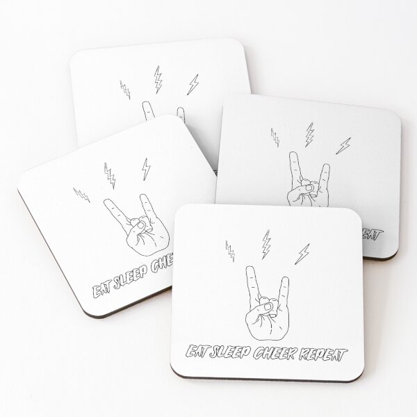 Item preview, Eat sleep cheer repeat - Cool Illustration - Classic  designed and sold by The-Meraki-Man.