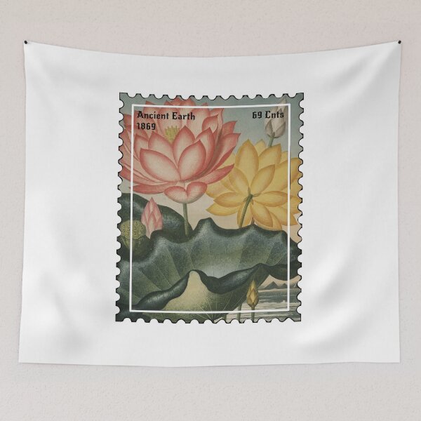 Item preview, Vintage Botany Plants Stamp designed and sold by PodiShawna.