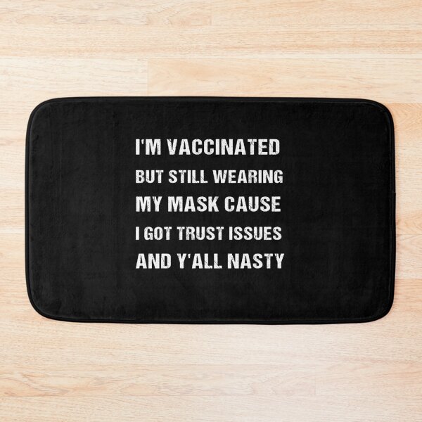Item preview, I'm Vaccinated But Still Wearing My Mask T-Shirt designed and sold by midodesign20.