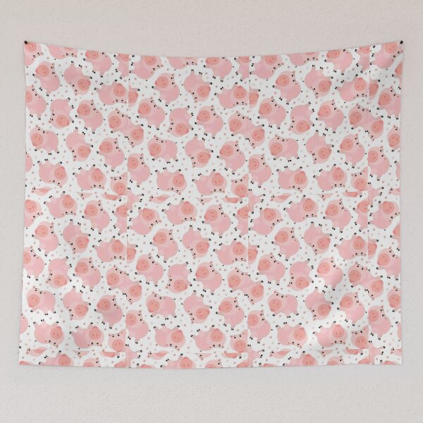 Item preview, Cute Pig Pattern designed and sold by LeHongTien.