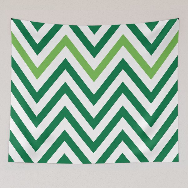 Item preview, Green zig zag pattern designed and sold by BLMcreations.