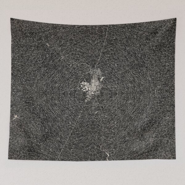 Item preview, Laredo map Texas Ink lines designed and sold by InkMaps.