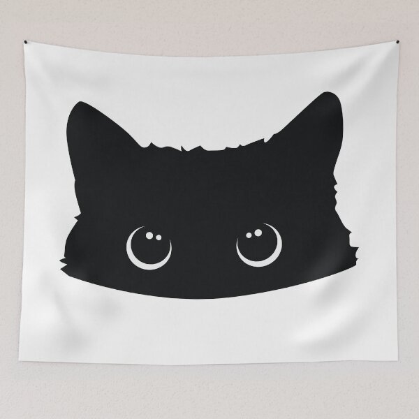 Item preview, sneaky cat designed and sold by AllPerfect.