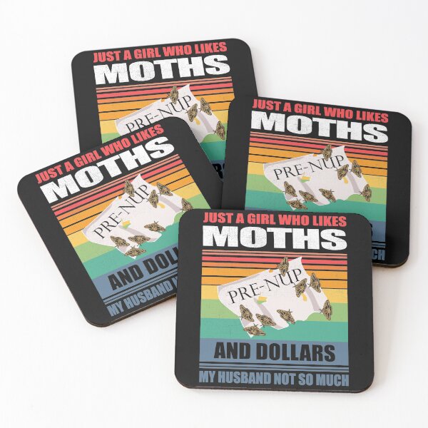 Item preview, Vintage Moths Retro Moth Pre-Nup prenuptial agreement Marriage dollars Betularia Hoverfly Noctuid Lover Gift designed and sold by TheAplus.