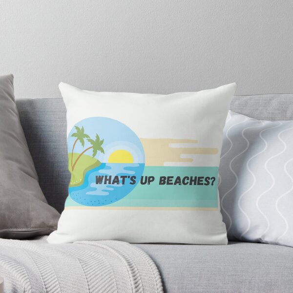 Item preview, What up beaches graphic print  designed and sold by Chitrakona.