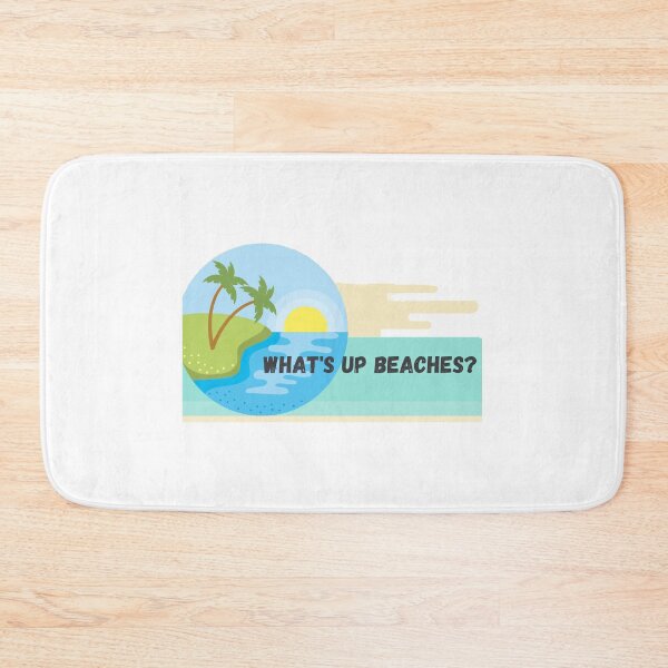 Item preview, What up beaches graphic print  designed and sold by Chitrakona.